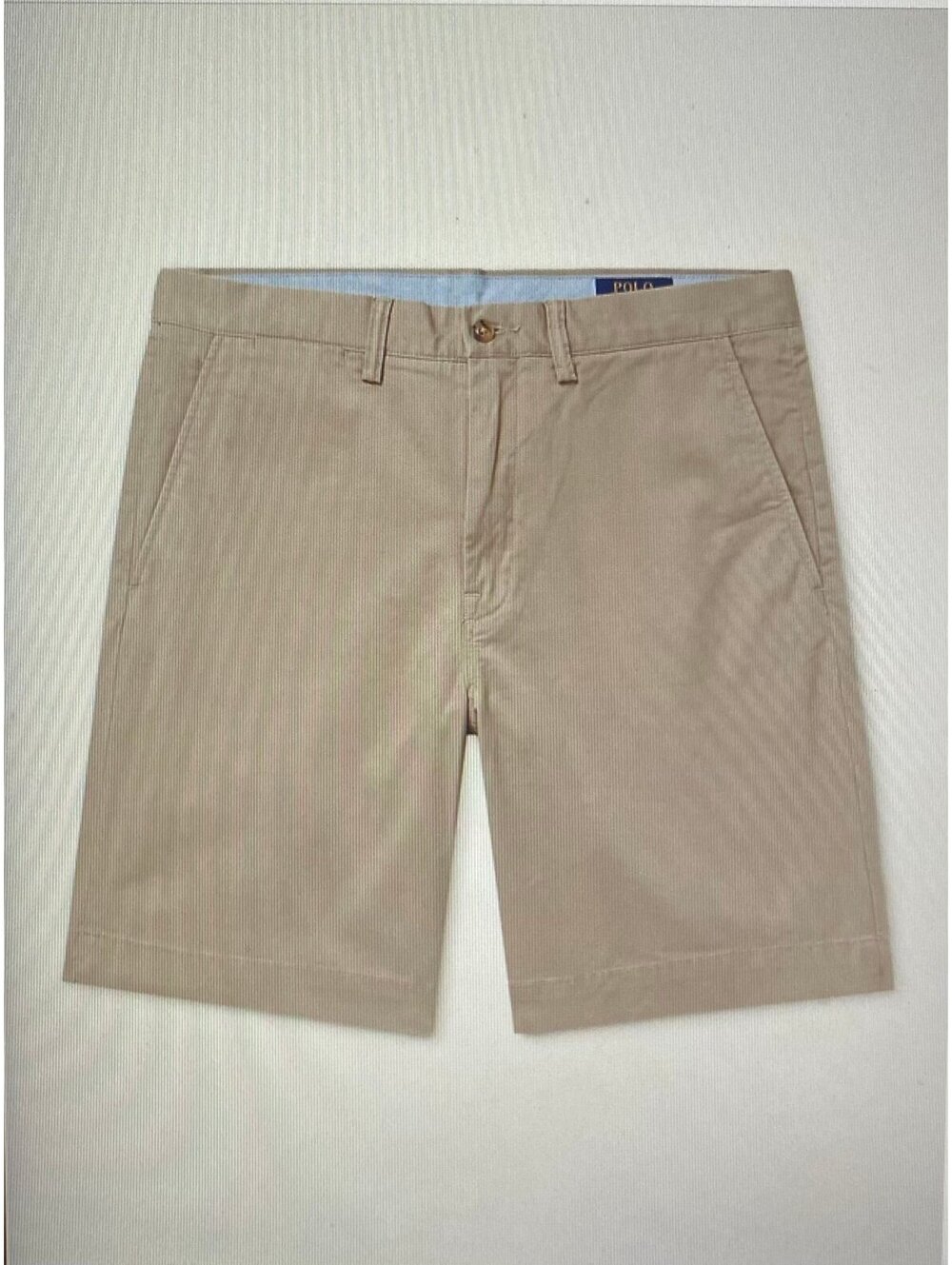 Polo Ralph Lauren Men’s Brushed Cotton Twill Chino Shorts Size 40